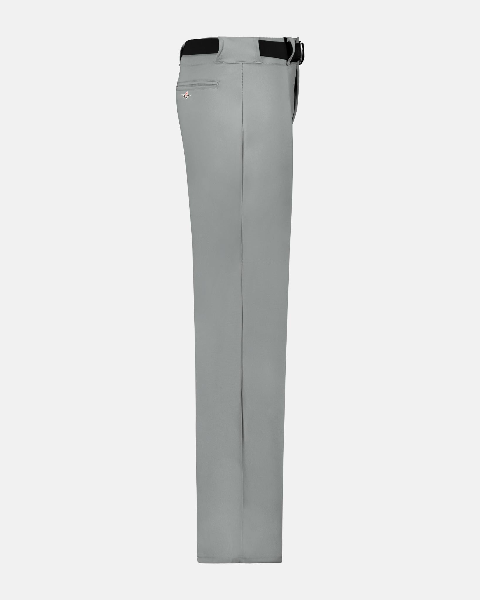 Alleson Athletic "Open Bottom" Baseball Pant "Hard Bulls", HB, grau-DIAMOND PRIDE
