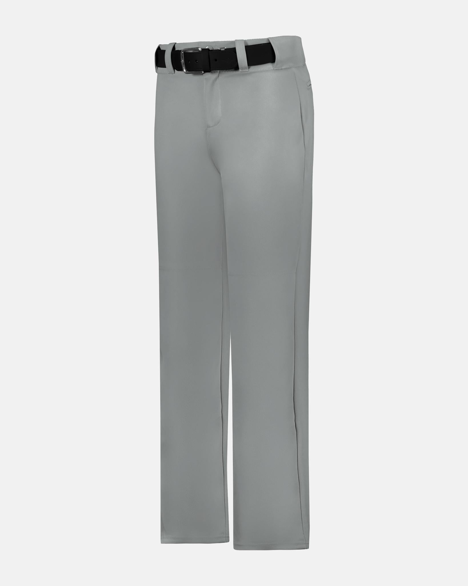 Alleson Athletic "Open Bottom" Baseball Pant "Hard Bulls", HB, grau-DIAMOND PRIDE