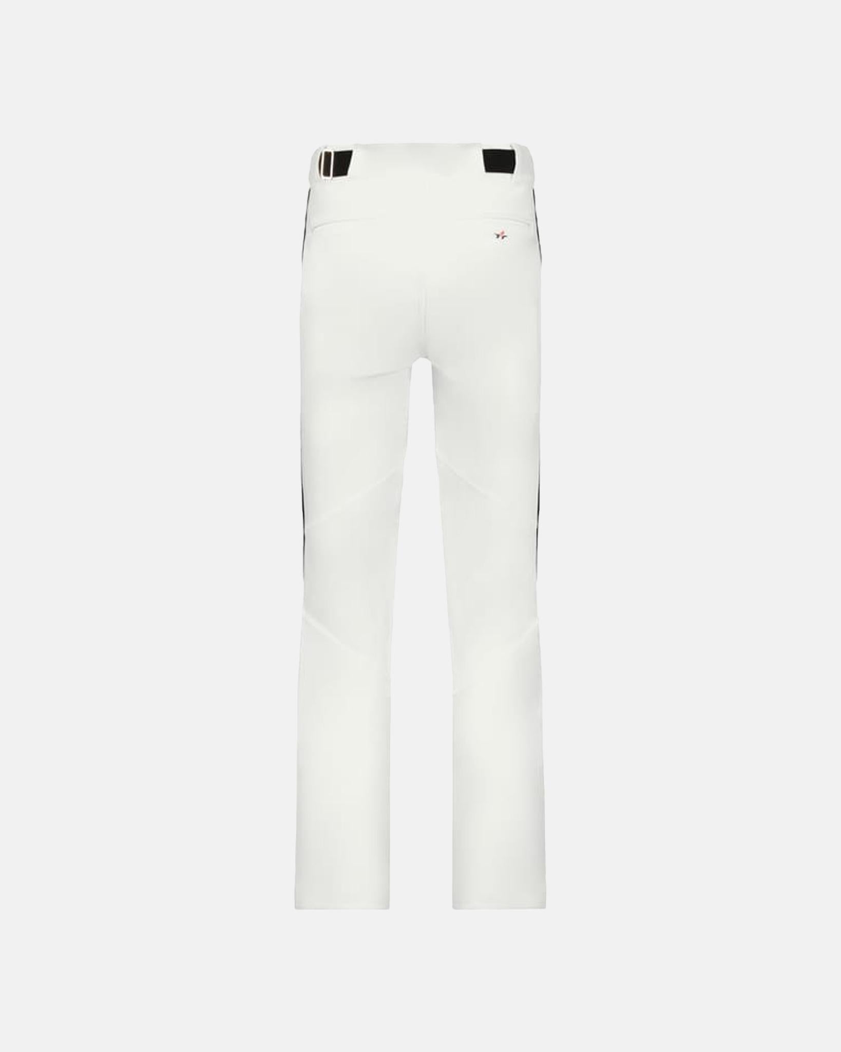 Alleson Crush Kids Piped Baseball Pant "Open Bottom", Weiss/Schwarz-DIAMOND PRIDE