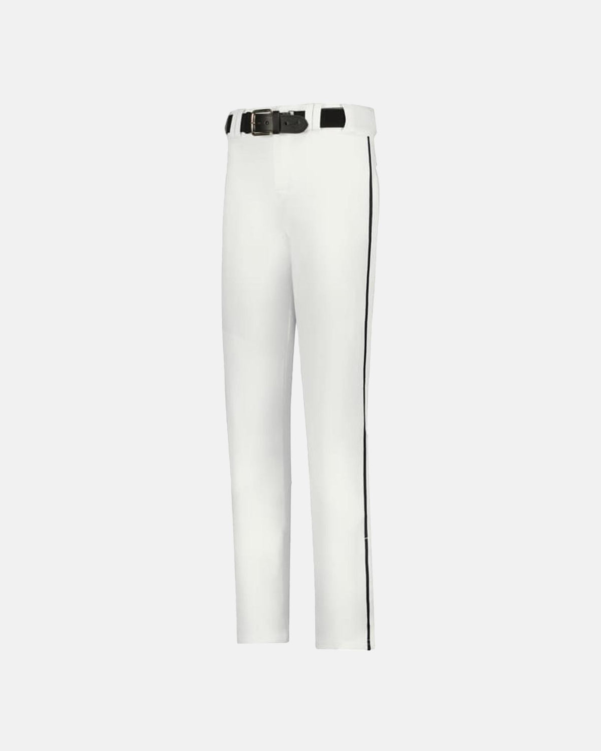 Alleson Crush Kids Piped Baseball Pant "Open Bottom", Weiss/Schwarz