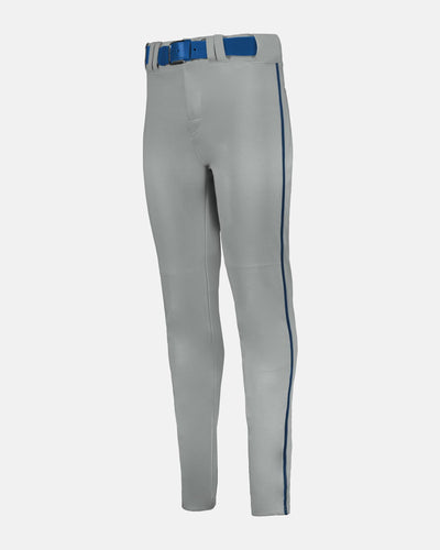 Alleson Crush Tapered Piped Baseball Pant, Dunkelgrau/Navy Blau-DIAMOND PRIDE