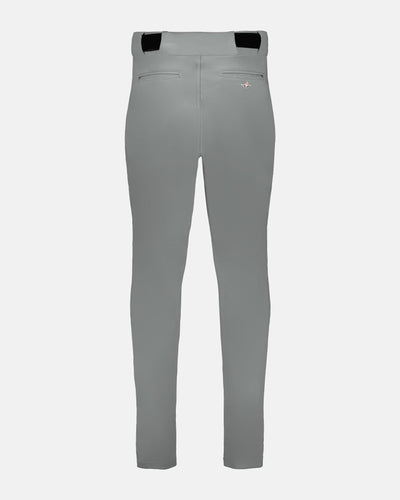 Alleson Crush Tapered Piped Baseball Pant, Dunkelgrau/Schwarz-DIAMOND PRIDE