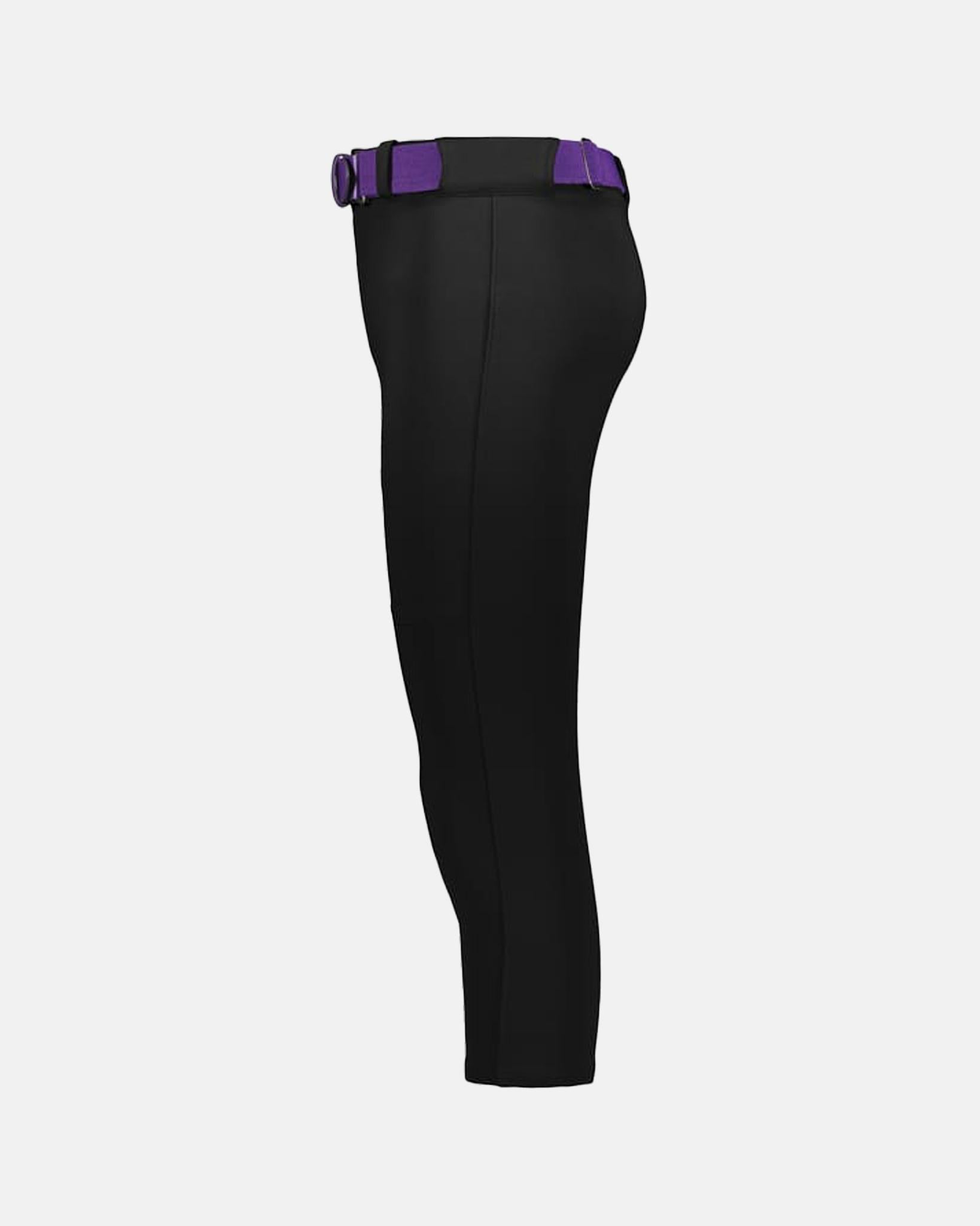 Augusta Ladies Gamer Classic Softball 3/4 Pant, schwarz-DIAMOND PRIDE