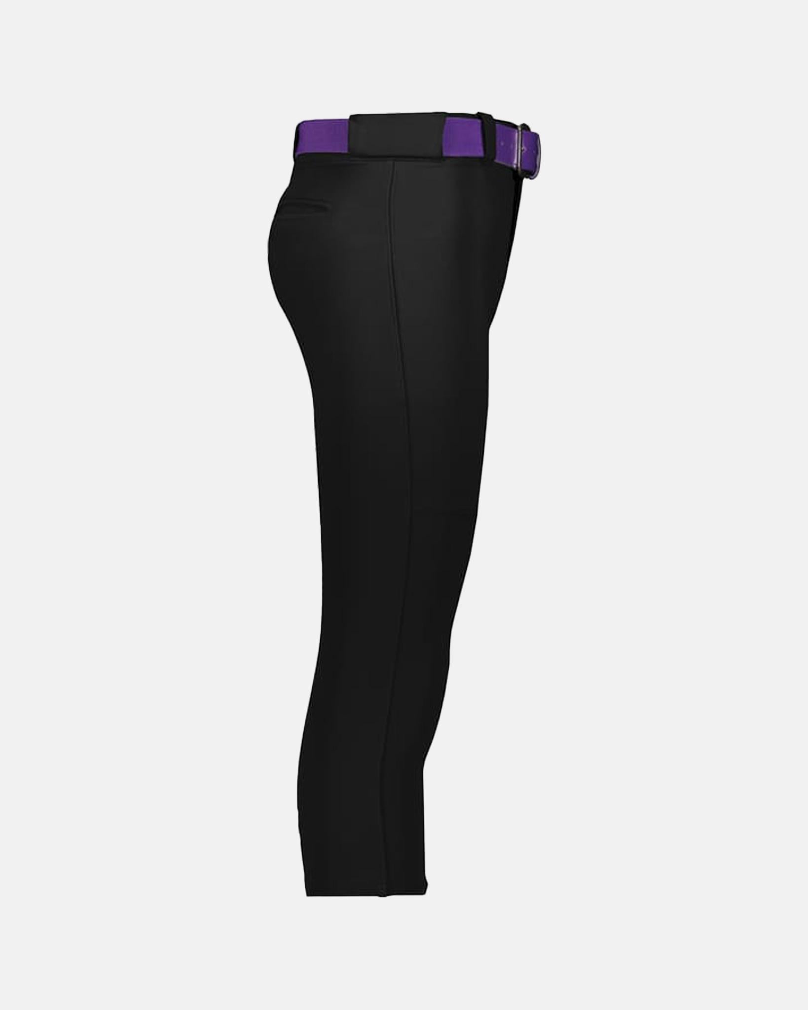 Augusta Ladies Gamer Classic Softball 3/4 Pant, schwarz-DIAMOND PRIDE