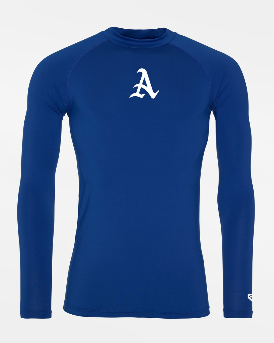 Diamond Pride Basic Compression Longsleeve Shirt "Altdorf Icesharks", A, royal blau-DIAMOND PRIDE
