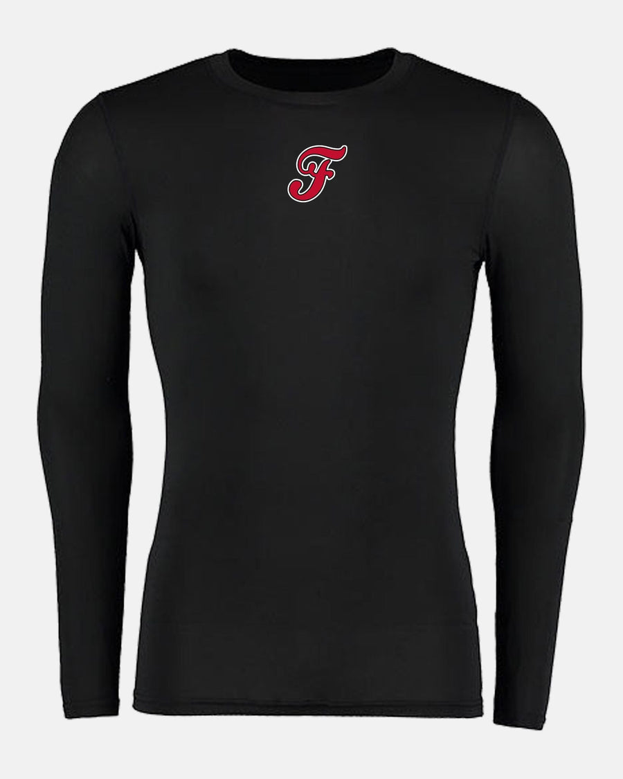 Diamond Pride Basic Compression Longsleeve Shirt "Frankfurt Eagles", F, schwarz-DIAMOND PRIDE
