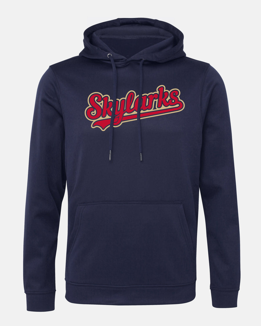 Diamond Pride Basic Functional Hoodie "Berlin Skylarks", Script, navy blau-DIAMOND PRIDE