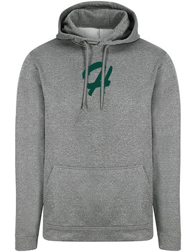 Diamond Pride Basic Functional Hoodie "Herrenberg Wanderers", H, heather grau-DIAMOND PRIDE