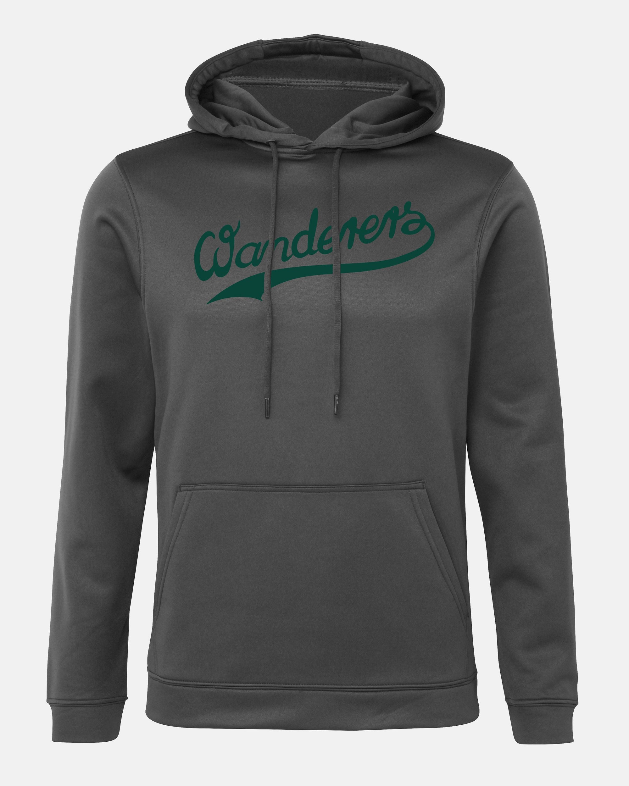 Diamond Pride Basic Functional Hoodie "Herrenberg Wanderers", Script, dunkelgrau-DIAMOND PRIDE