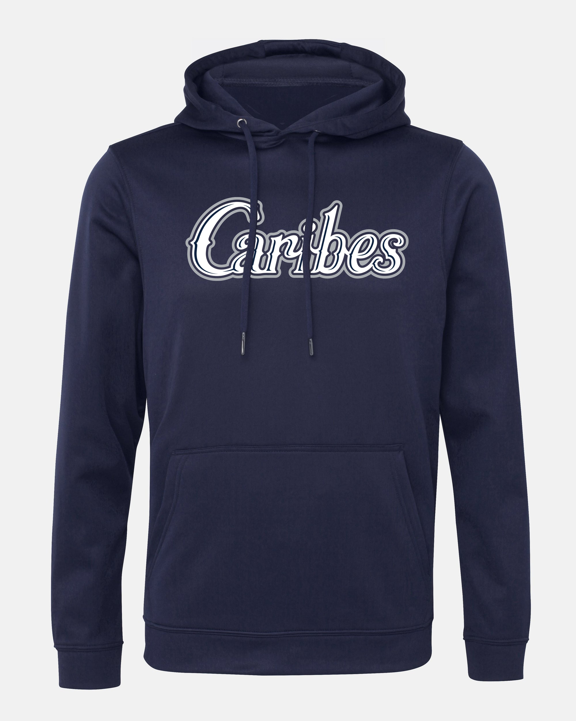 Diamond Pride Basic Functional Hoodie "Munich Caribes", Script, navy blau-DIAMOND PRIDE