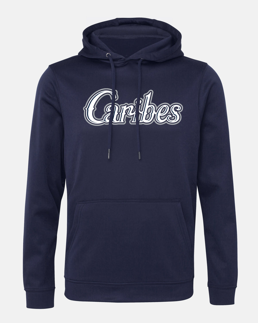 Diamond Pride Basic Functional Hoodie "Munich Caribes", Script, navy blau-DIAMOND PRIDE