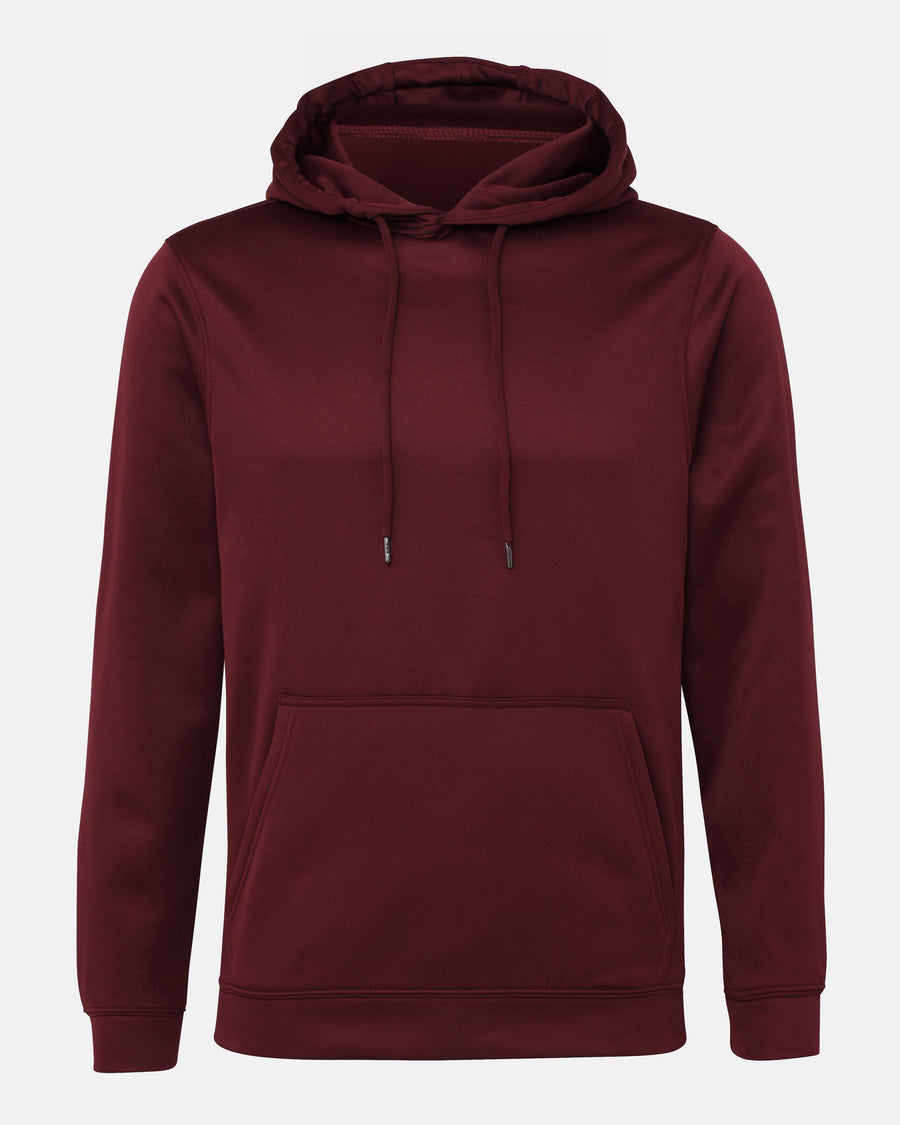 Diamond Pride Basic Functional Hoodie "Tübingen Hawks", H, maroon rot-DIAMOND PRIDE