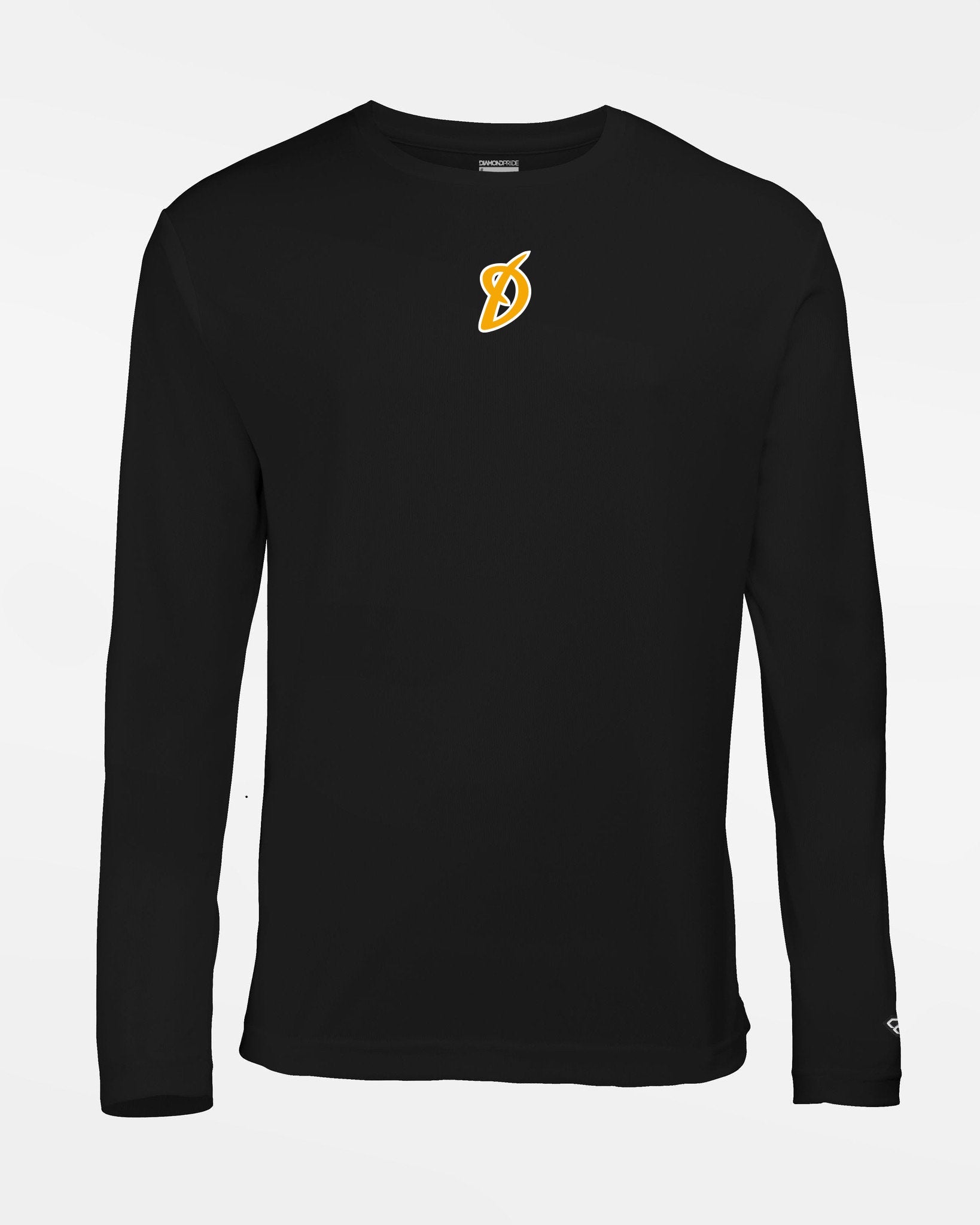 Diamond Pride Basic Functional Longsleeve Shirt "Munich-Haar Disciples", D, schwarz-DIAMOND PRIDE