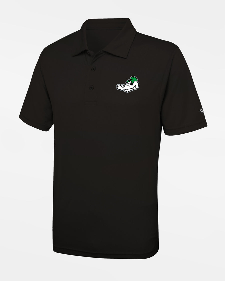 Diamond Pride Basic Functional Polo-Shirt "Augsburg Gators", Head, schwarz-DIAMOND PRIDE