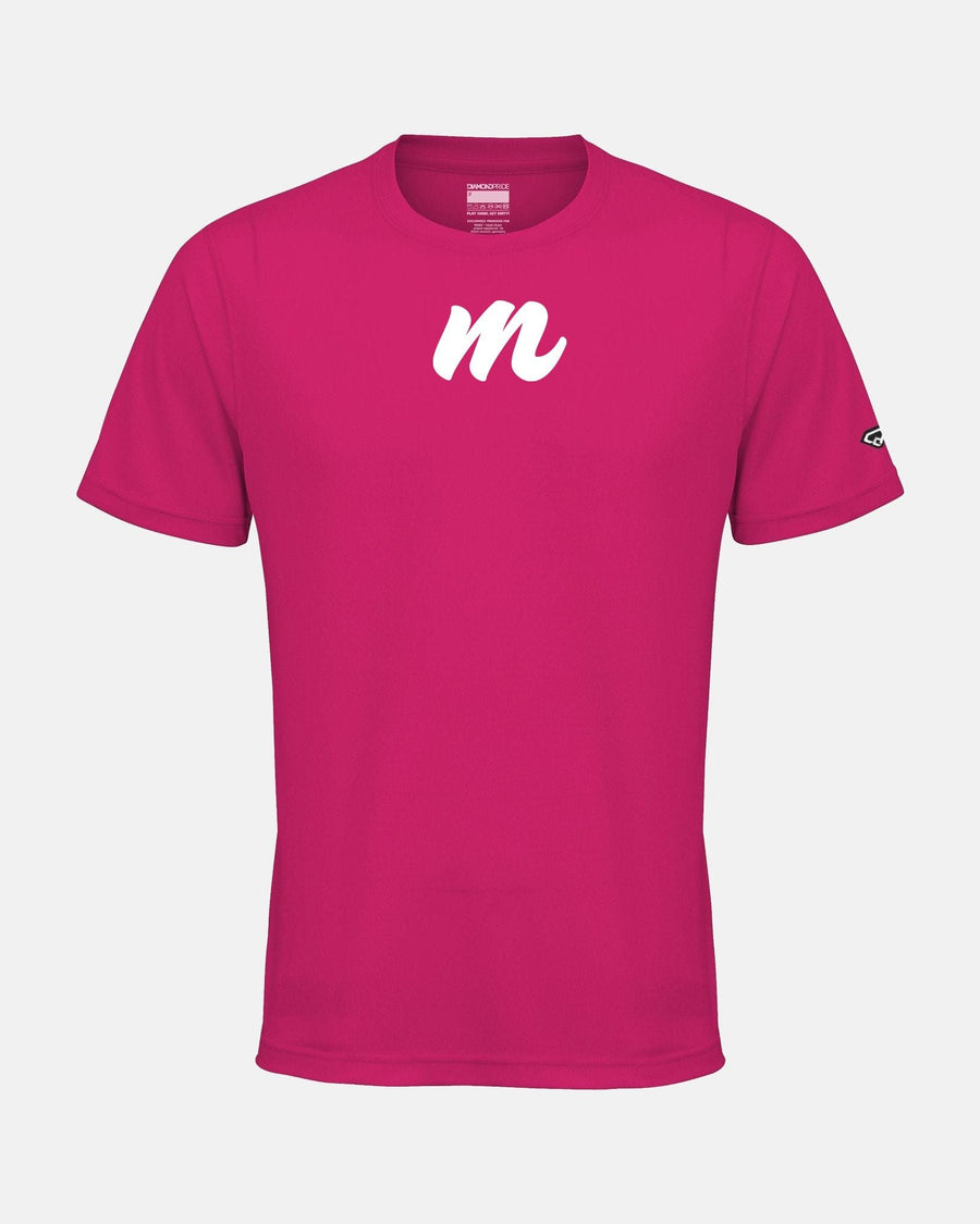 Diamond Pride Basic Functional T-Shirt "Bonn Magentics", M, pink-DIAMOND PRIDE
