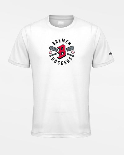 Diamond Pride Basic Functional T-Shirt "Bremen Dockers", Crest, weiss-DIAMOND PRIDE