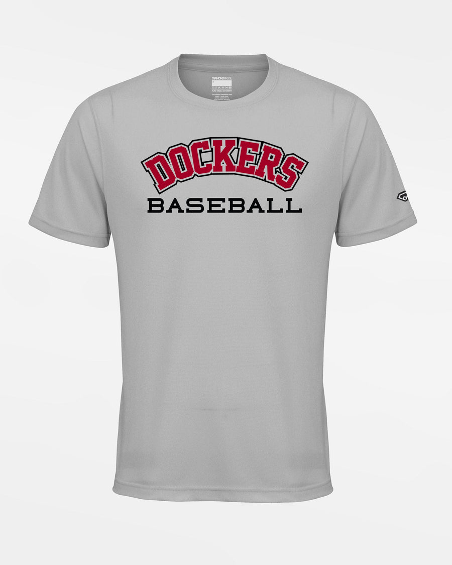 Diamond Pride Basic Functional T-Shirt "Bremen Dockers", Dockers Baseball, grau-DIAMOND PRIDE