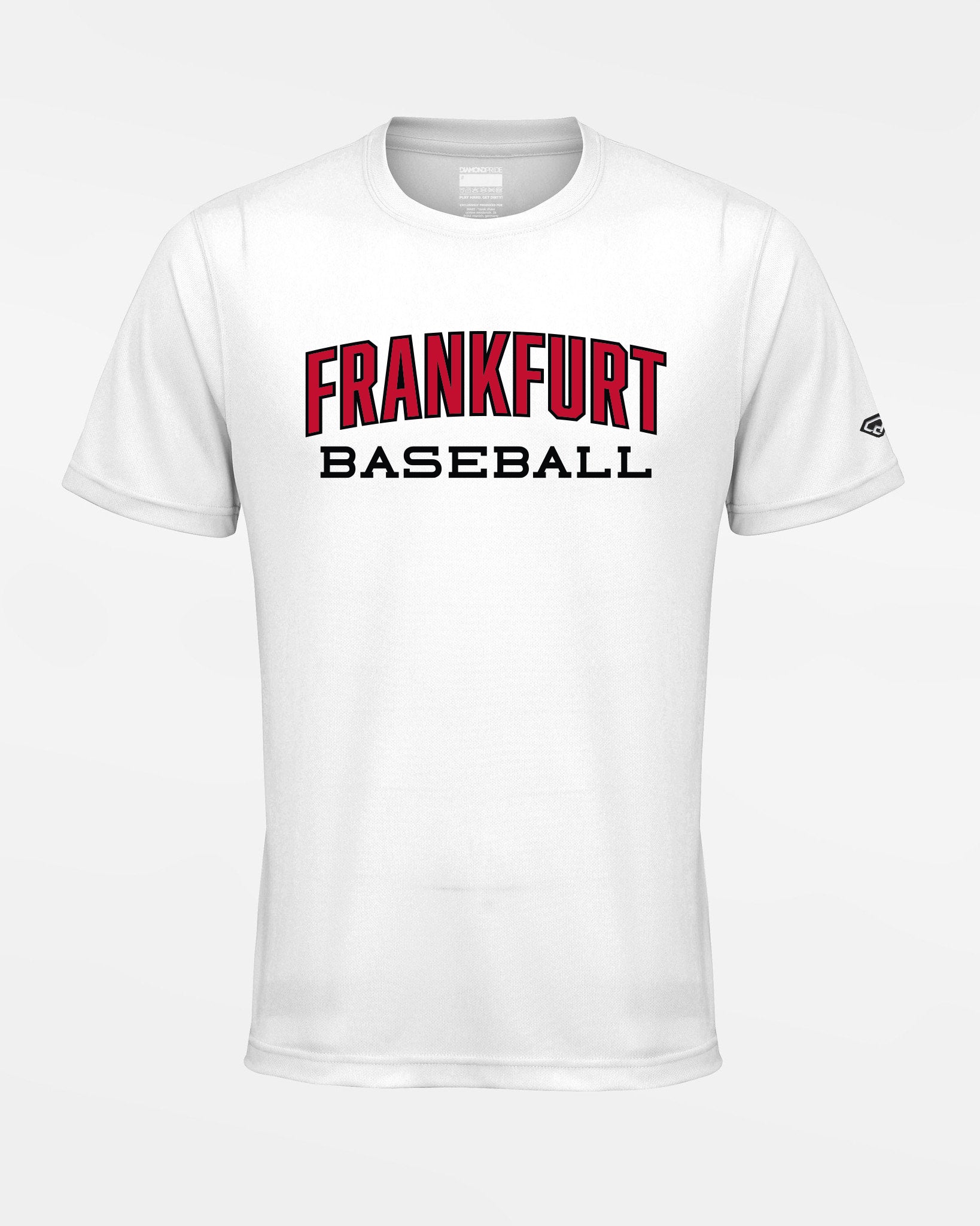 Diamond Pride Basic Functional T-Shirt "Frankfurt Eagles", Baseball, weiss-DIAMOND PRIDE