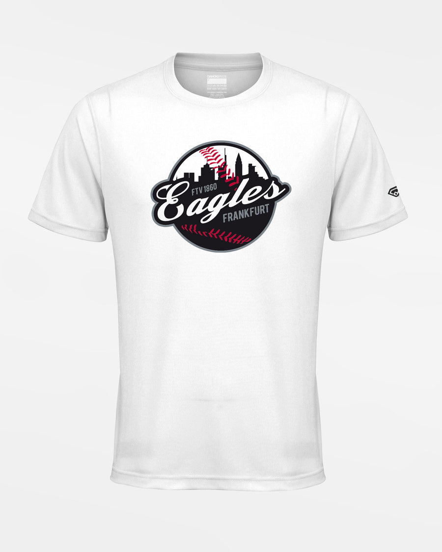 Diamond Pride Basic Functional T-Shirt "Frankfurt Eagles", Crest, weiss-DIAMOND PRIDE