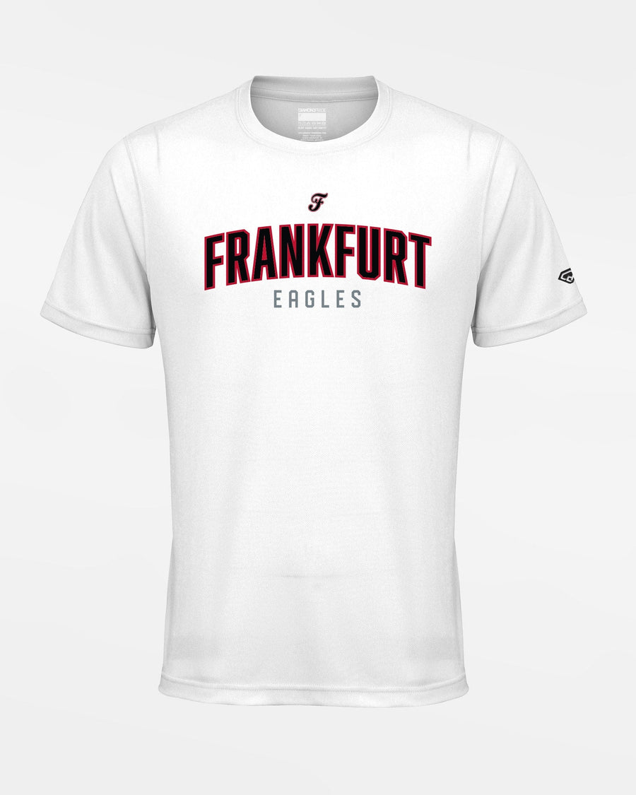 Diamond Pride Basic Functional T-Shirt "Frankfurt Eagles", Script, weiss-DIAMOND PRIDE
