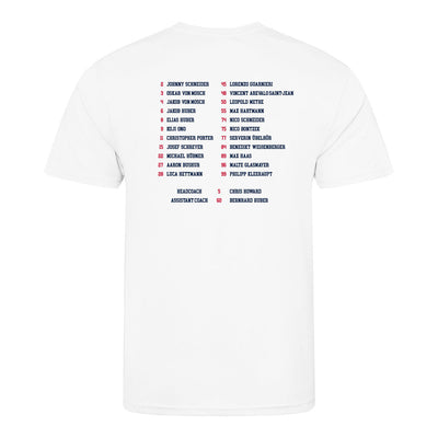 Diamond Pride Basic Functional T-Shirt "Gauting Champions 2023", weiss - SONDERPREIS-DIAMOND PRIDE