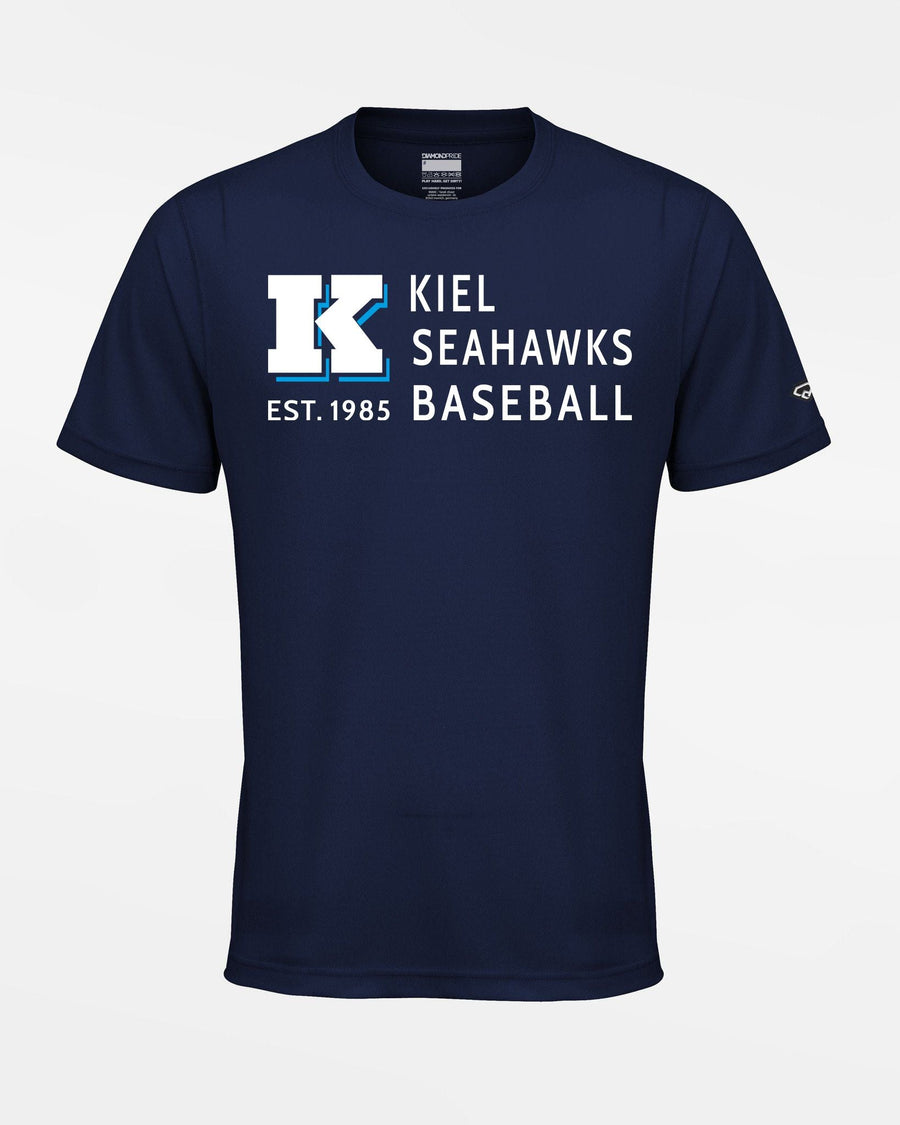 Diamond Pride Basic Functional T-Shirt "Kiel Seahawks", City, navy blau-DIAMOND PRIDE