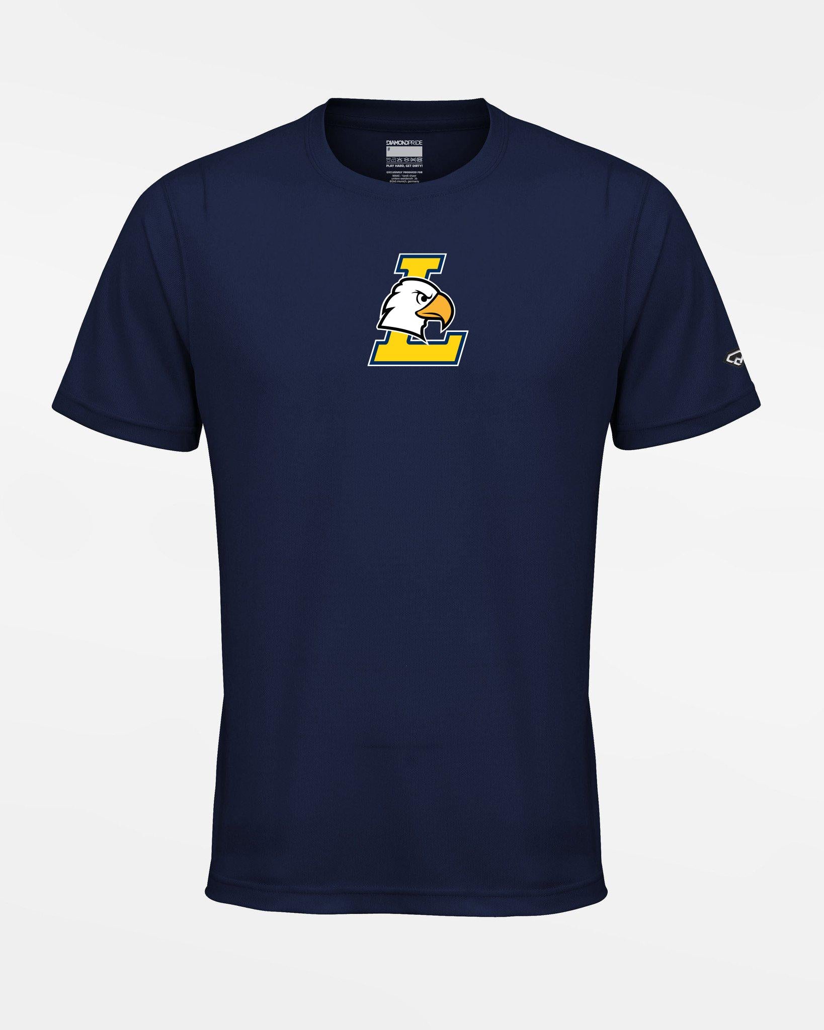 Diamond Pride Basic Functional T-Shirt "Luzern Eagles", L, navy blau-DIAMOND PRIDE