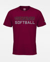 Diamond Pride Basic Functional T-Shirt "Wesseling Vermins", Old Vermins Softball, maroon-rot-DIAMOND PRIDE