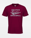 Diamond Pride Basic Functional T-Shirt "Zülpich Eagles", Baseball, maroon-rot-DIAMOND PRIDE
