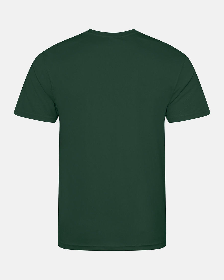 Diamond Pride Basic Functional T-Shirt "Herrenberg Wanderers", H, dunkelgrün-DIAMOND PRIDE