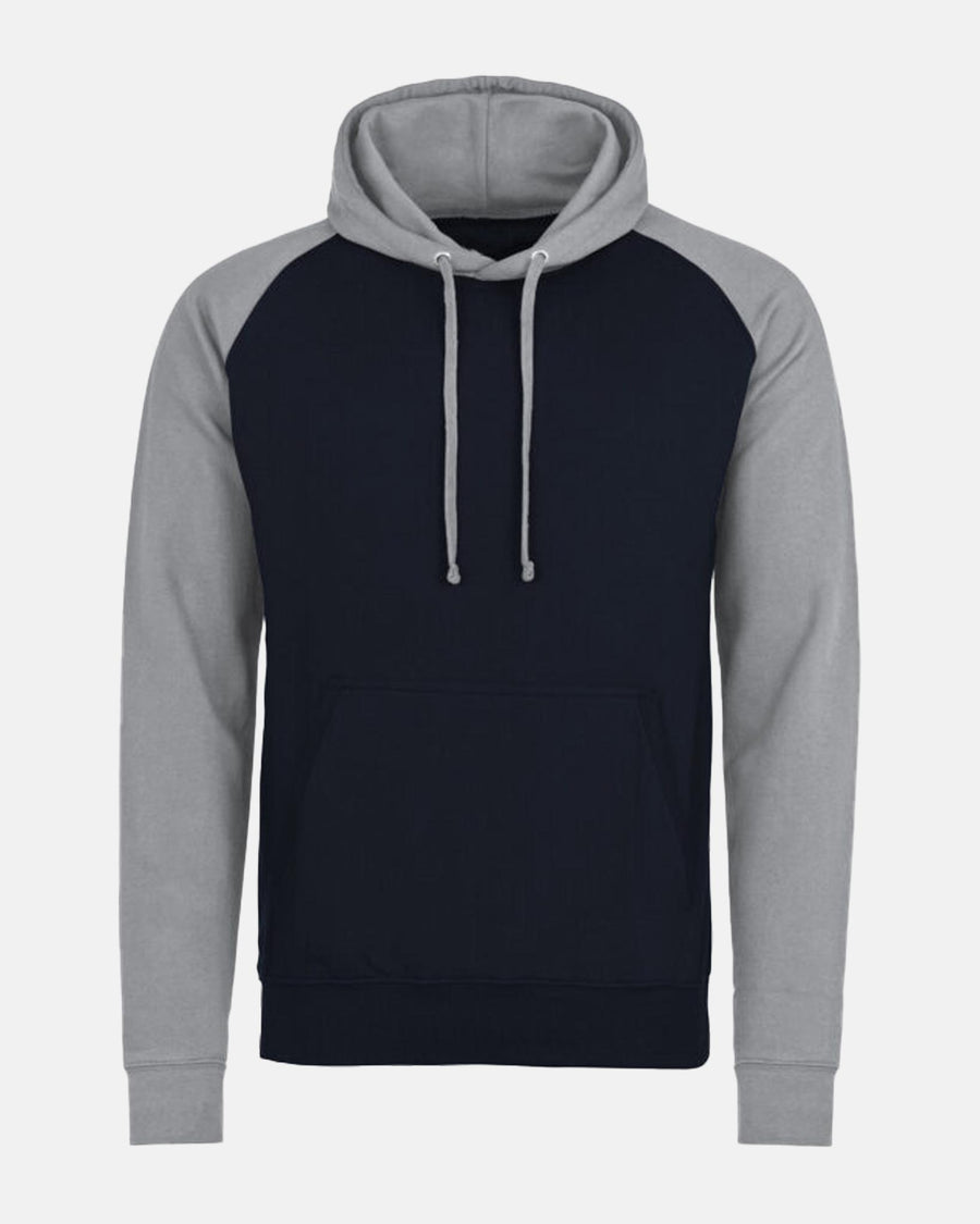 Diamond Pride Basic Raglan Hoodie, navy-heather grau-DIAMOND PRIDE