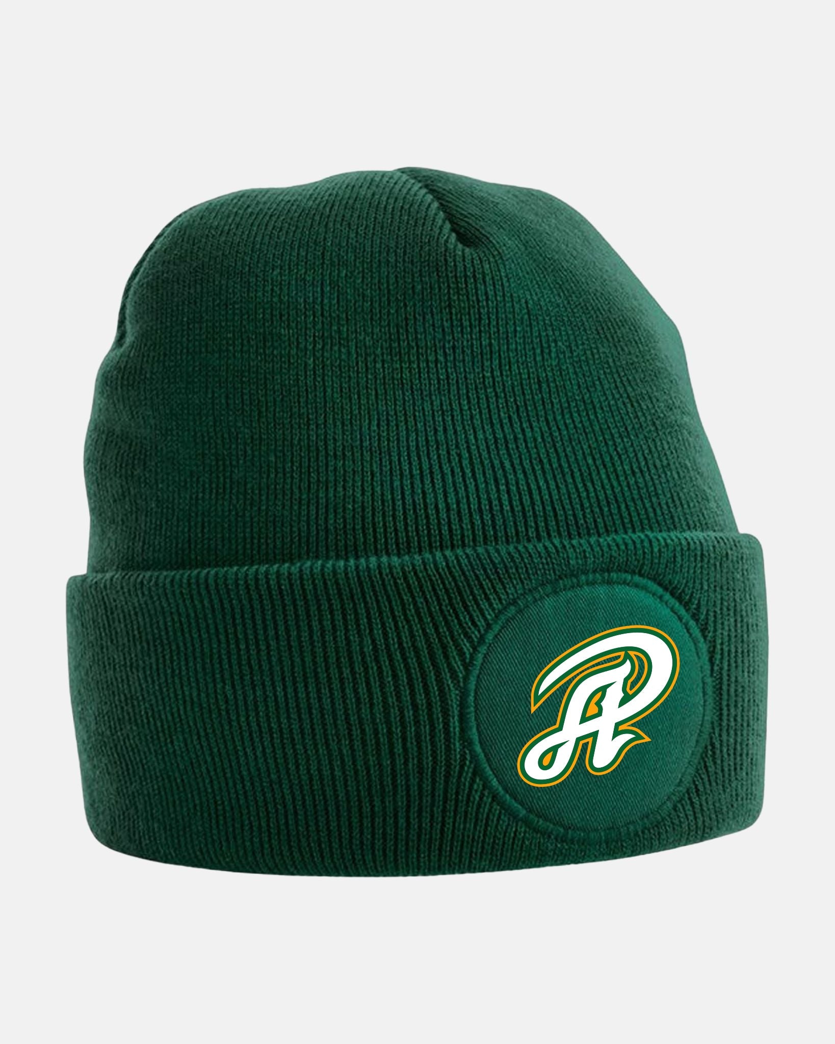 Diamond Pride Circle Patch Beanie "Attnang Athletics", A, dunkelgrün