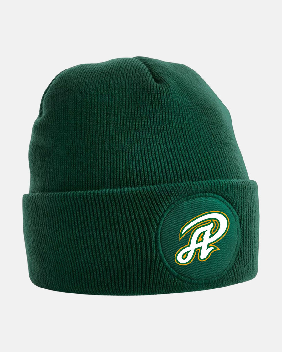 Diamond Pride Circle Patch Beanie "Attnang Athletics", A, dunkelgrün