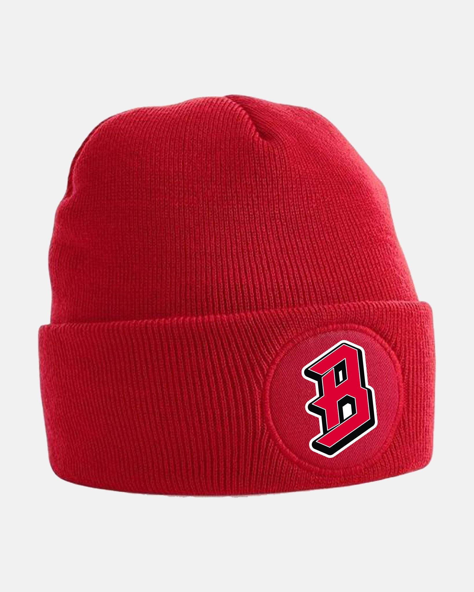 Diamond Pride Circle Patch Beanie "Bremen Dockers", B, rot