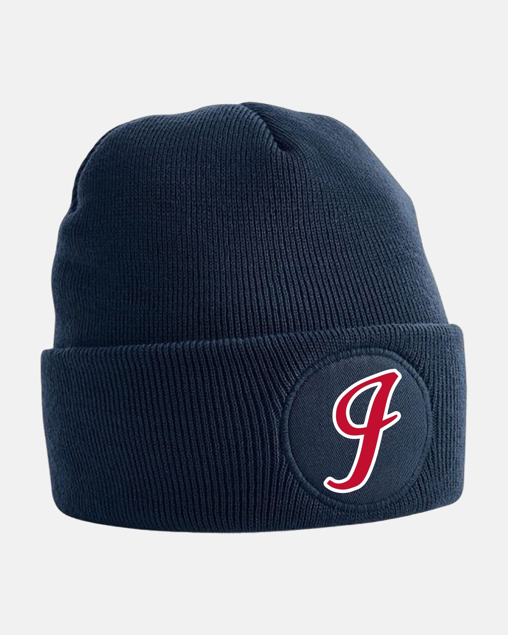 Diamond Pride Circle Patch Beanie "Gauting Indians", Logo, navy blau