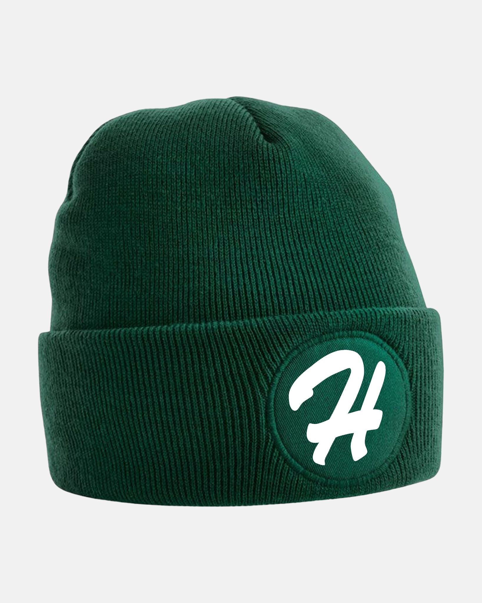 Diamond Pride Circle Patch Beanie "Herrenberg Wanderers", H, dunkelgrün