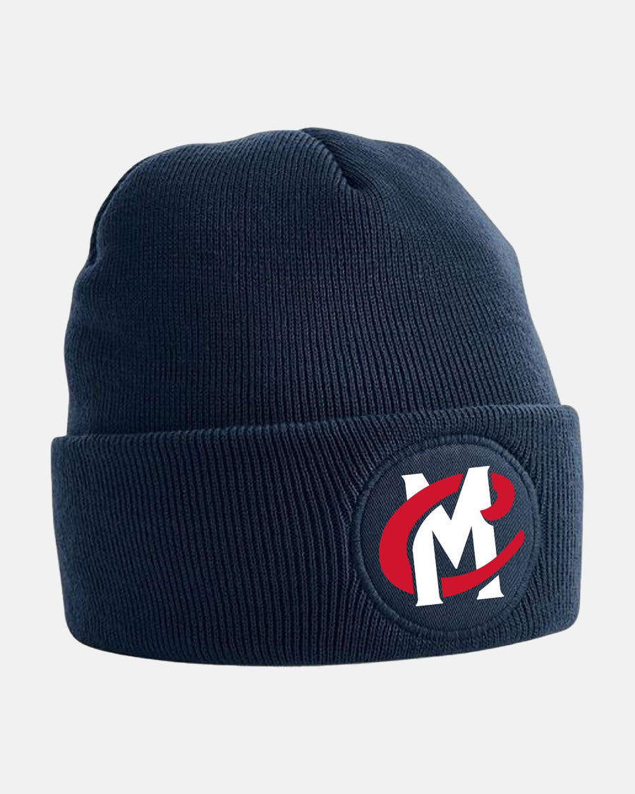 Diamond Pride Circle Patch Beanie "Mühldorf Cubs", MC, navy blau