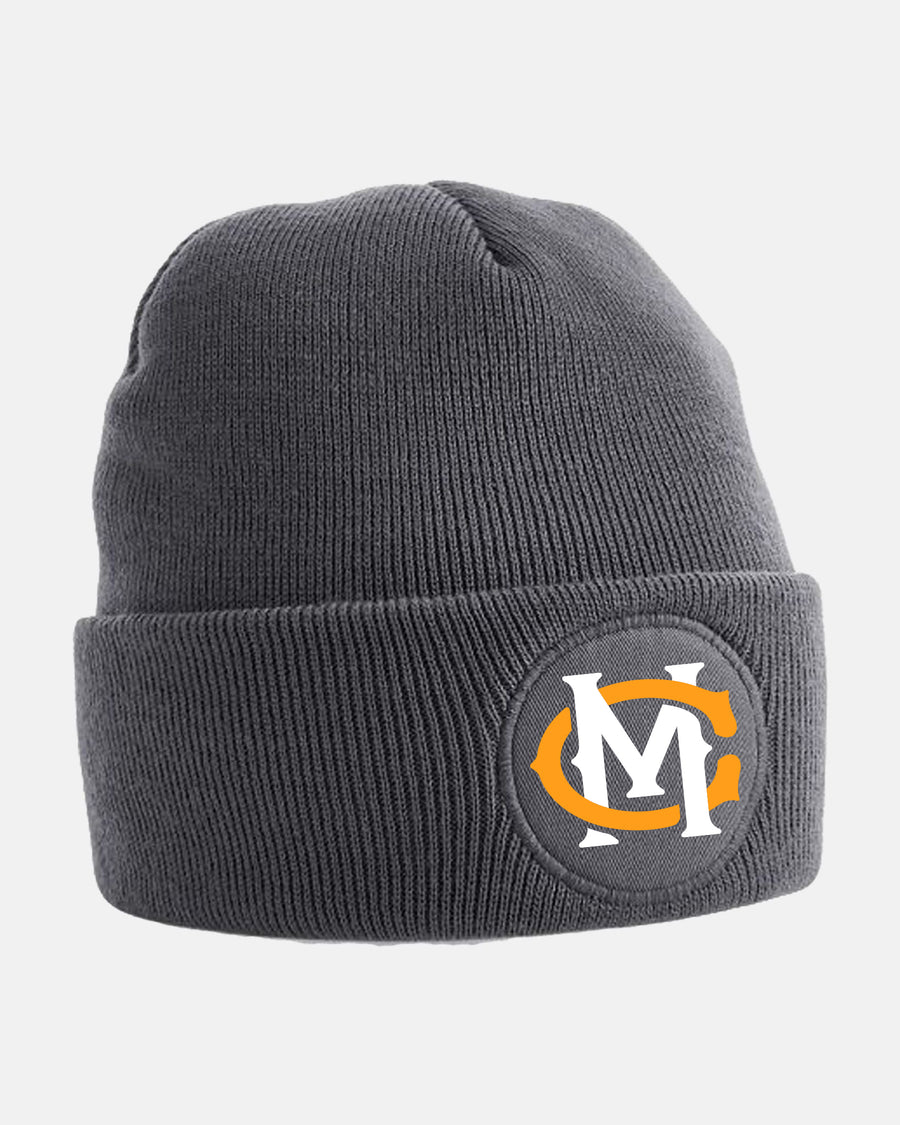 Diamond Pride Circle Patch Beanie "Munich Caribes", MC, dunkelgrau