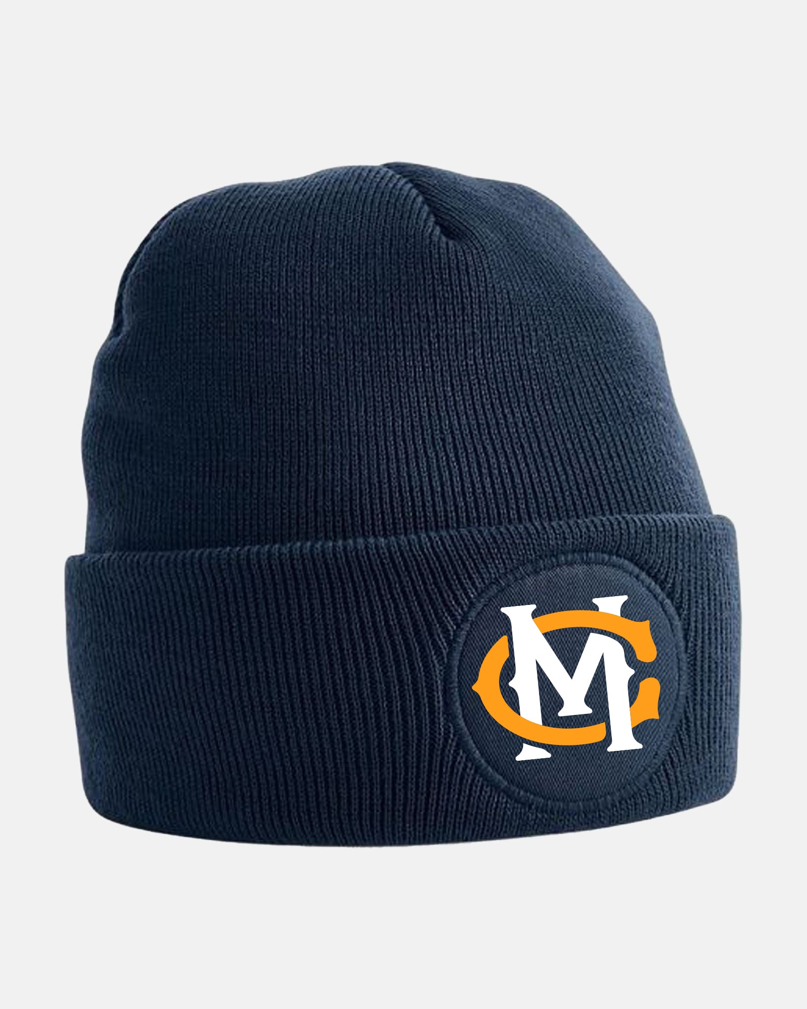 Diamond Pride Circle Patch Beanie "Munich Caribes", MC, navy blau