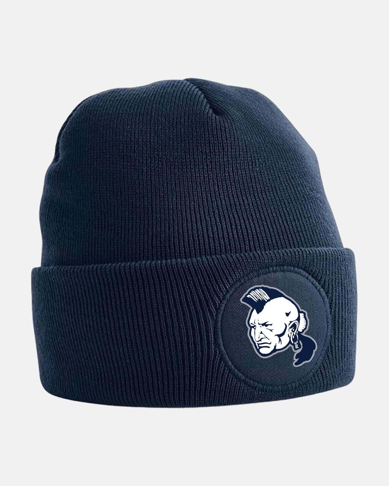 Diamond Pride Circle Patch Beanie "Nagold Mohawks", Head, navy blau