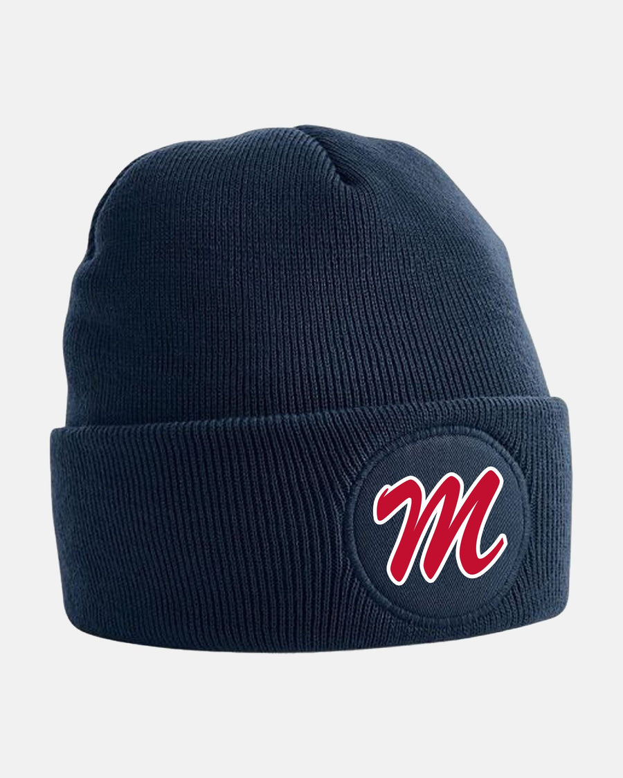 Diamond Pride Circle Patch Beanie "Nagold Mohawks", M, navy blau