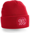 Diamond Pride Circle Patch Beanie "Nagold Mohawks", M, rot