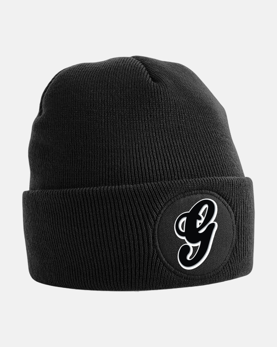 Diamond Pride Circle Patch Beanie "Niederlamitz Greens", G, schwarz