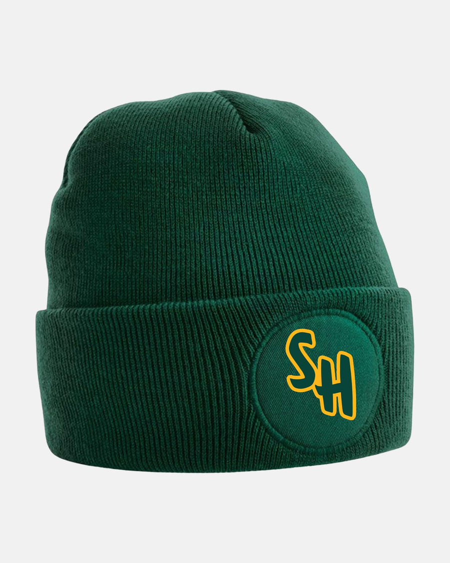 Diamond Pride Circle Patch Beanie "Saarlouis Hornets", SH, dunkelgrün