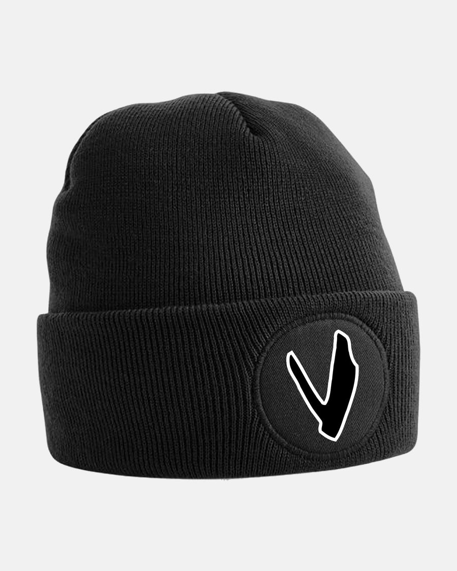 Diamond Pride Circle Patch Beanie "Wesseling Vermins", V, schwarz