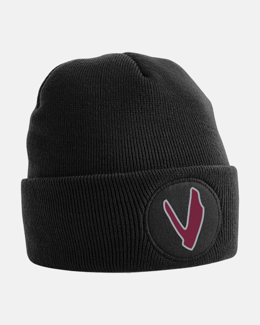 Diamond Pride Circle Patch Beanie "Wesseling Vermins", V, schwarz