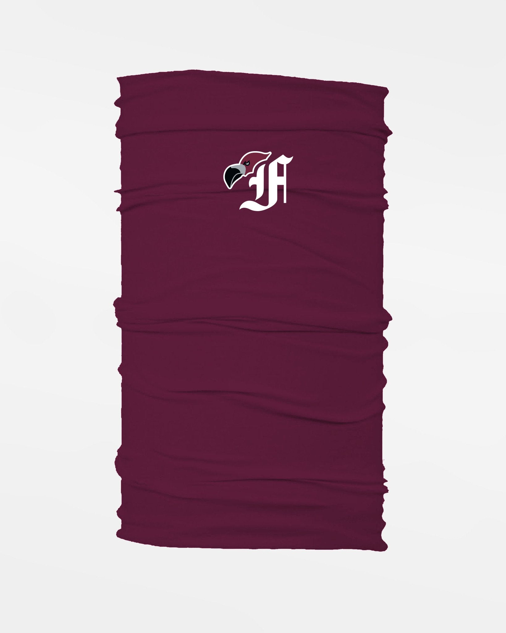 Diamond Pride Cold Weather Schlauchschal, "Berlin Flamingos", Bird, maroon rot-DIAMOND PRIDE