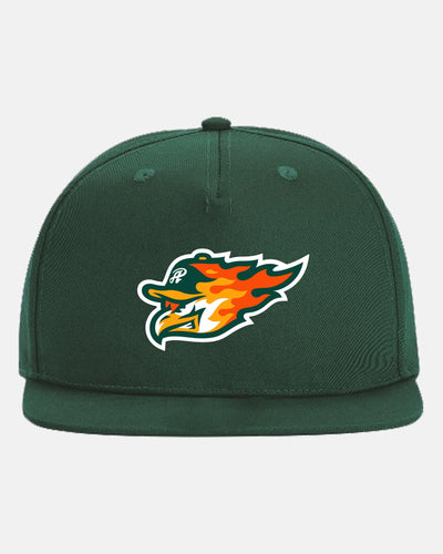 Diamond Pride Fan Snapback Cap "Attnang Athletics", Head, dunkelgrün-DIAMOND PRIDE