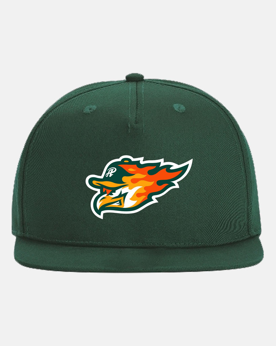 Diamond Pride Fan Snapback Cap "Attnang Athletics", Head, dunkelgrün-DIAMOND PRIDE