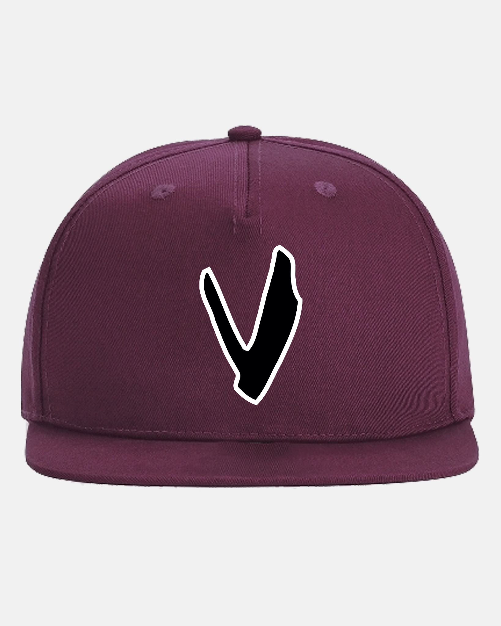 Diamond Pride Fan Snapback Cap "Wesseling Vermins", V, maroon rot-DIAMOND PRIDE